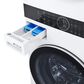 LG WashTower with Center Control 4.5 Cu. Ft. Washer and 7.4 Cu. Ft. Electric Dryer in White, , large