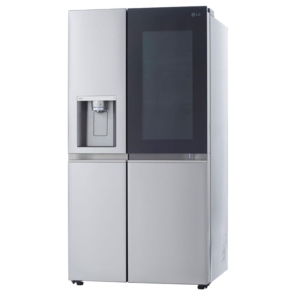 LG 27.1 Cu. Ft. Side-by-Side Refrigerator in Print Proof Stainless Steel, , large