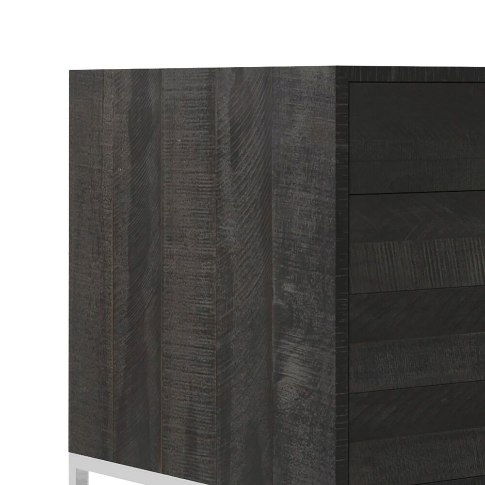 Bernhardt Coleman 2-Drawer Lateral File in Gray Mist and Black, , large