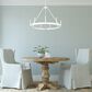 Golden Lighting Alastair 9-Light Chandelier in Matte White, , large
