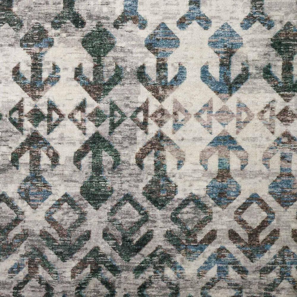 Dalyn Rug Company Brisbane 2&#39;3&quot; x 7&#39;6&quot; Silver Runner, , large
