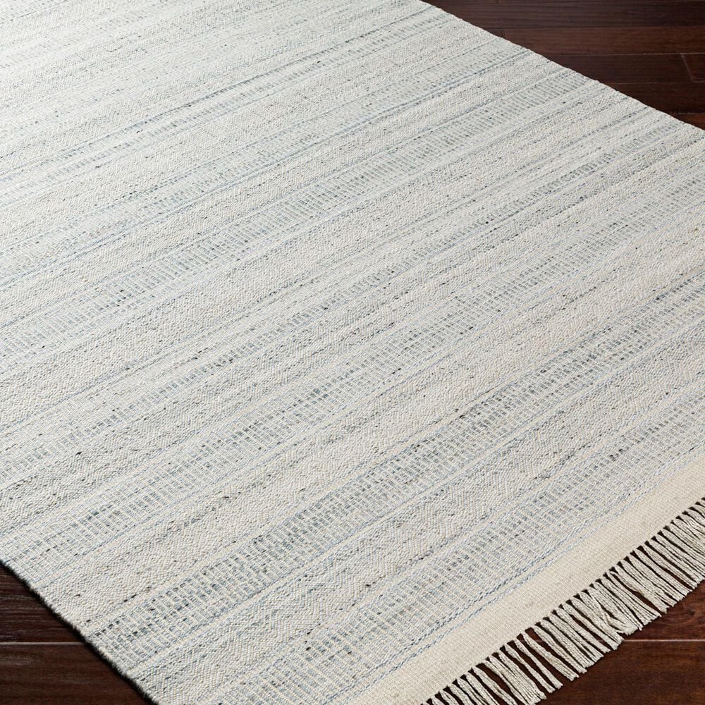 Surya Lily Beige, Ice Blue, Pale Blue and Light Blue 10&#39; x 14&#39; Area Rug, , large