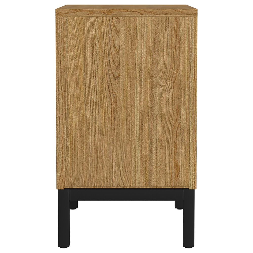 Hawthorne Furniture Newport Chairside Table in Natural Oak, , large