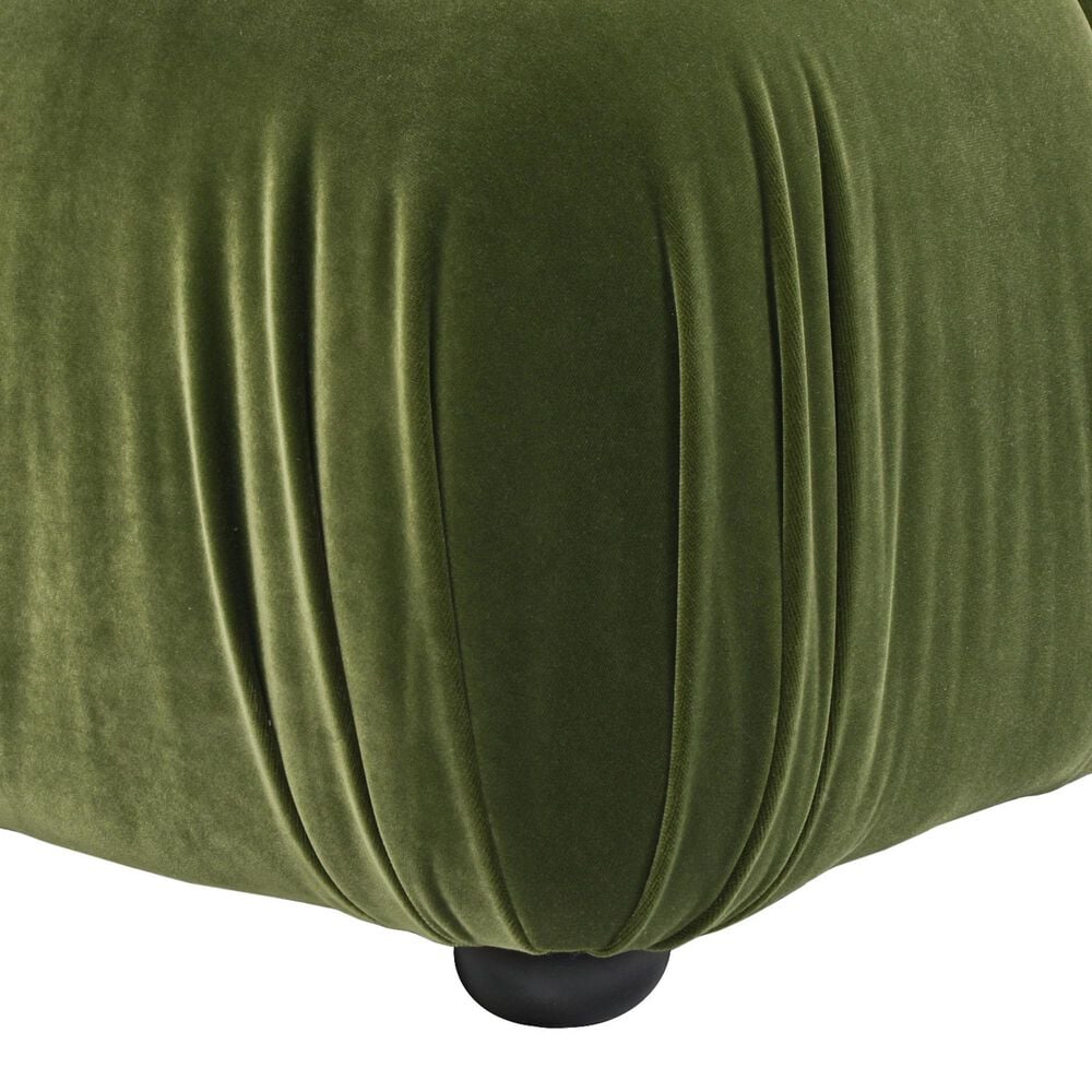 Jennifer Taylor Home Marcel Cocktail Ottoman in Olive Green, , large