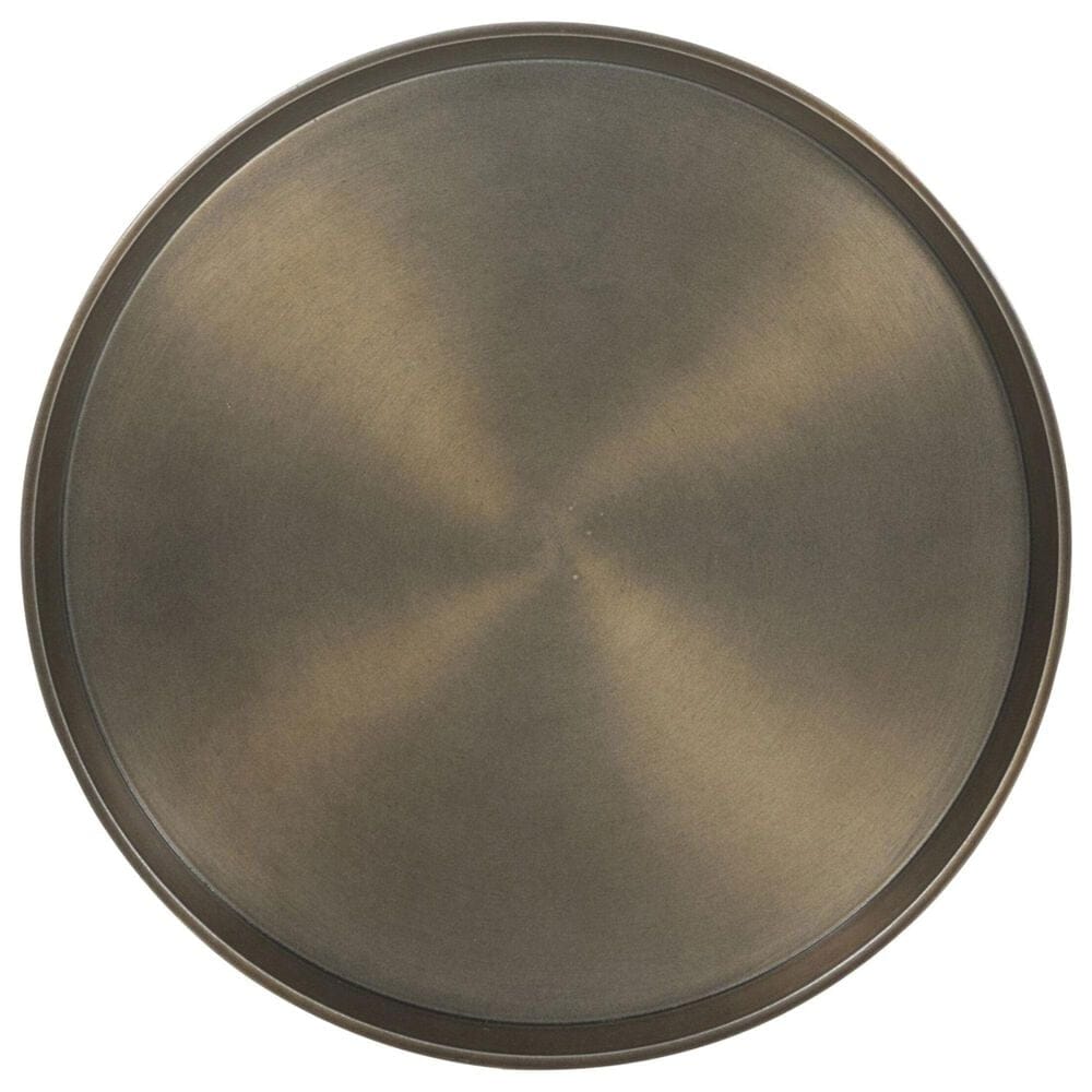 Four Hands Carden End Table in Dark Aluminum, , large