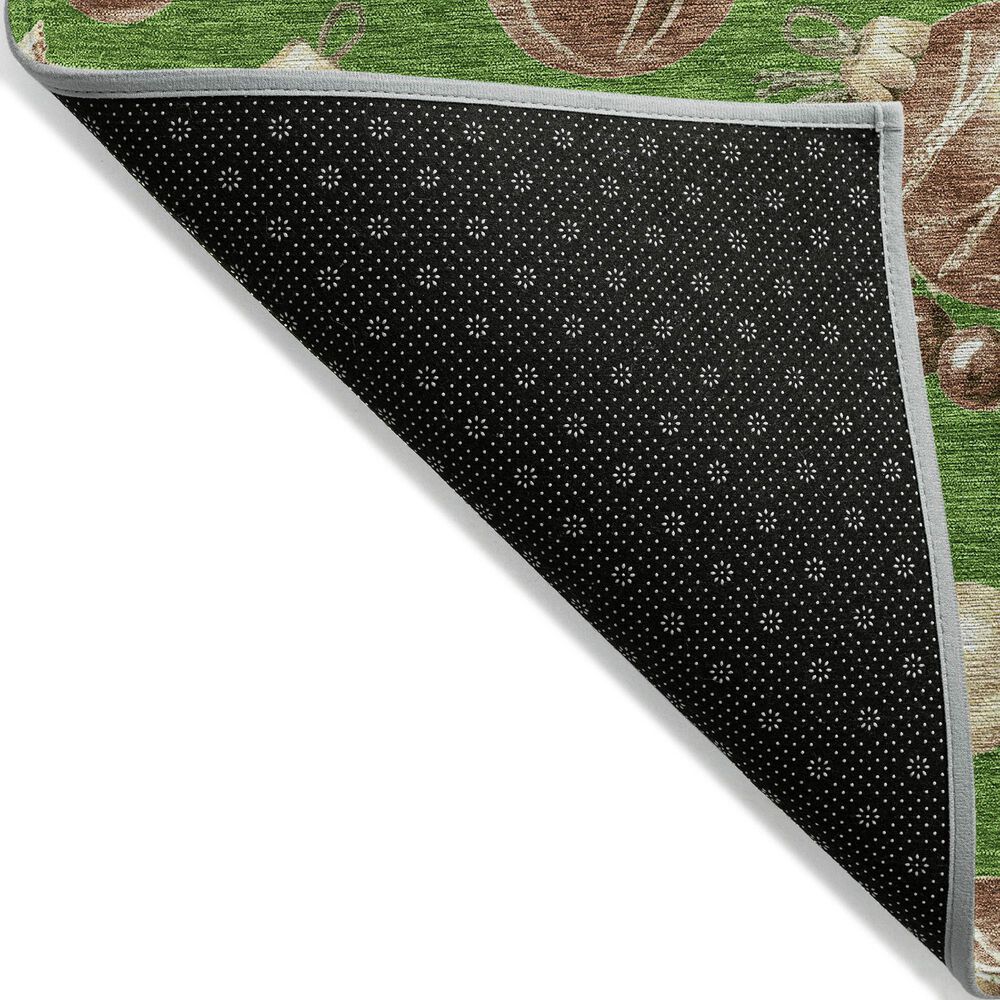 Dalyn Rug Company Wonderland WN36 Green 2&#39;3&quot; x 7&#39;6&quot; Runner, , large