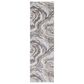 Jaipur Ferris Gatlin White Pepper and Cloud Dancer 3" x 10" Runner, , large