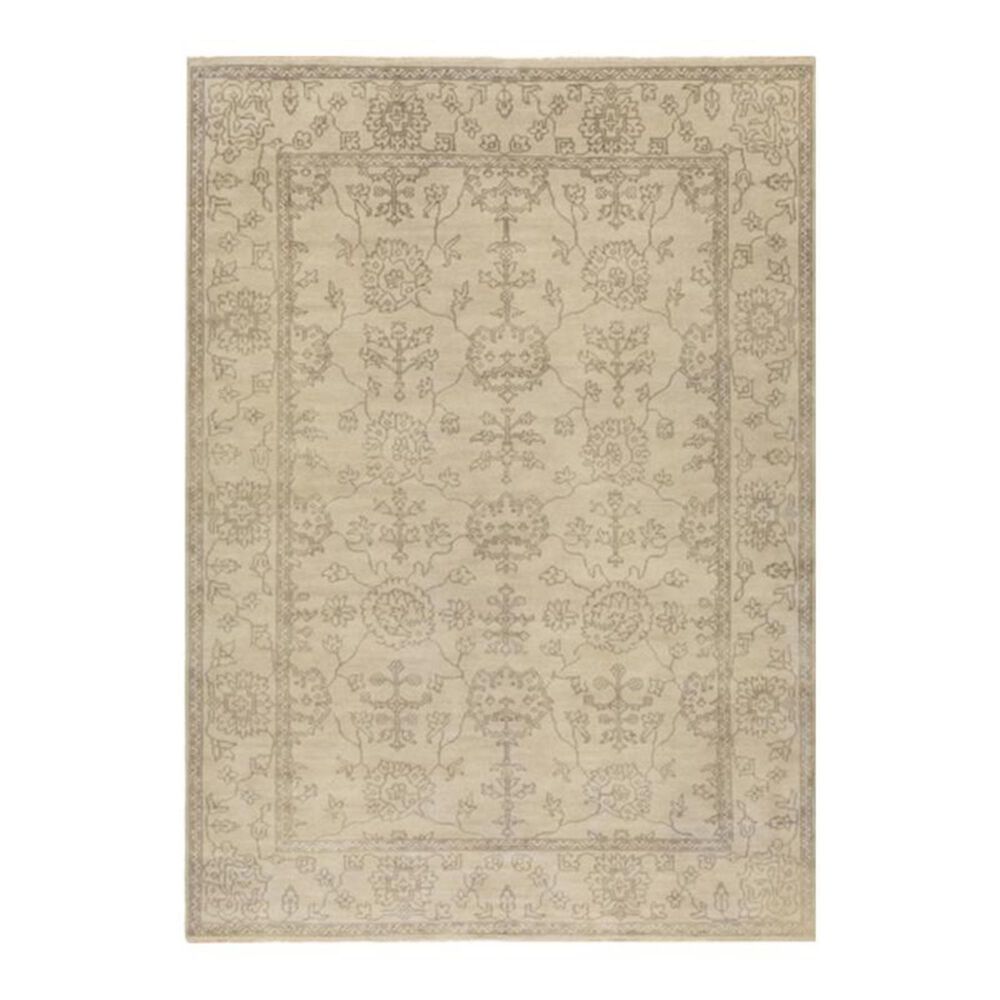 Surya Ainsley AIN-1018 5"6" x 8"6" Khaki and Charcoal Area Rug, , large