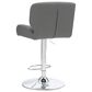 Linon Home Decor Bohen Swivel Bar Stool in Polished Chrome, , large