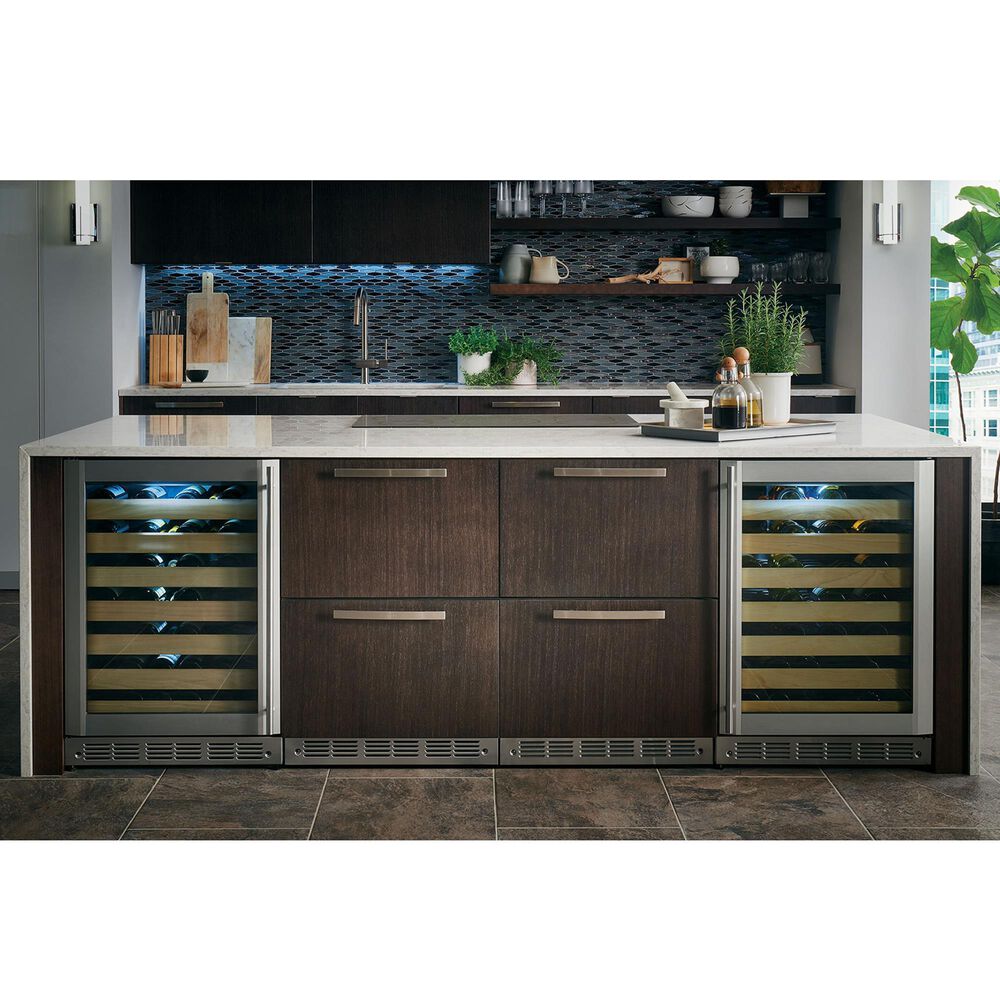 Monogram 5 Cu. Ft. Double-Drawer Refrigerator Module with Electronic Controls - Panels Sold Separately, , large