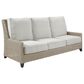 Slate and Company Bradenton 5-Piece Patio Conversation Set in Abigail Linen, , large