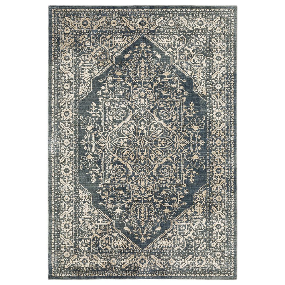 Oriental Weavers Fiona Shelton 5560A 9"10" x 12"10" Blue Area Rug, , large