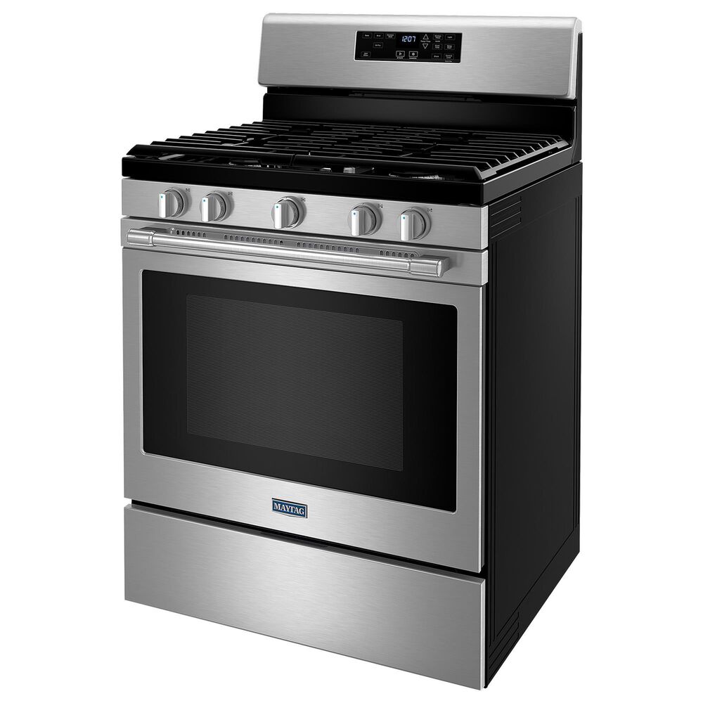 Maytag 5 Cu. Ft. Gas Range with Fan Convection in Fingerprint Resistant Stainless Steel, , large