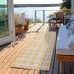 Dalyn Rug Company Marlo 2"3" x 12" Gold Indoor/Outdoor Runner, , large