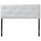 Baxton Studio Dalini Queen Panel Headboard in White, , large