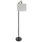 Timberlake 63" Modern Floor Lamp with LED Bulb in Black, , large