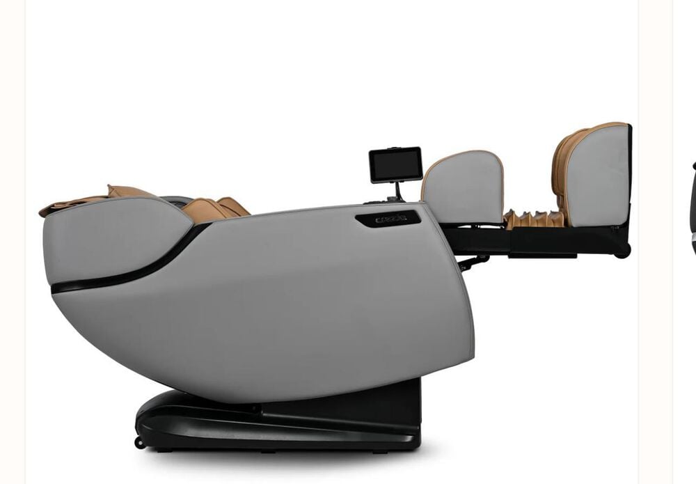 Cozzia Zen XE Power Massage Chair in Cappuccino and Grey, , large