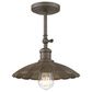 Golden Lighting Clemence 1-Light Wall Sconce in Dark Rust, , large