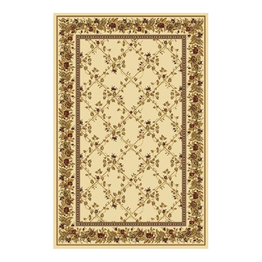 Radici USA Noble 1427 7"9" x 9"6" Ivory Area Rug, , large