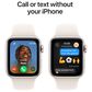 Apple Watch SE GPS + Cellular 40mm Starlight Aluminum Case with Starlight Sport Band - M/L, , large