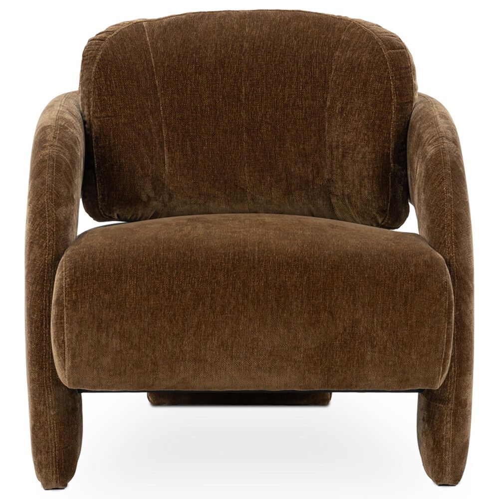 Classic Home Salino Upholstered Lounge Chair in Bronze, , large