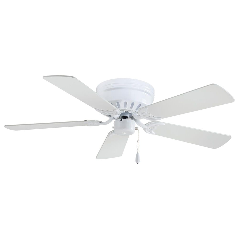 Minka-Aire Mesa 42" Flush Mount Ceiling Fan in White, , large