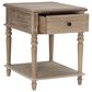 Linon Home Decor Mcghie Side Table in Natural, , large