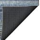 Dalyn Rug Company Portico PO2 Navy 8" x 10" Area Rug, , large