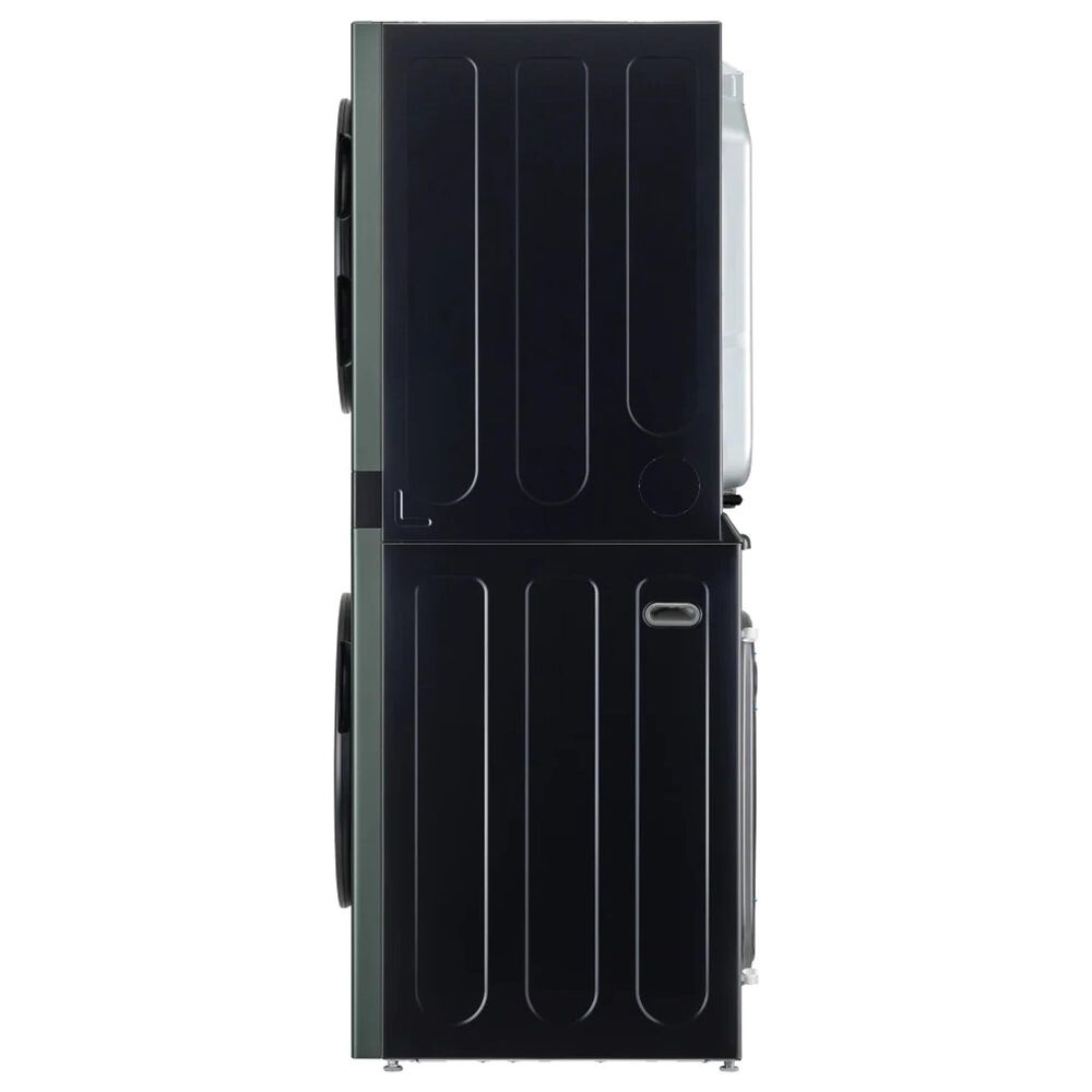 LG Single Unit Front Load LG WashTower with Center Control 4.5 Cu. Ft. Washer and 7.4 Cu. Ft. Gas Dryer in Nature Green, , large