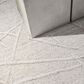 Nourison Wander 7"9" x 9"9" Ivory and Grey Area Rug, , large