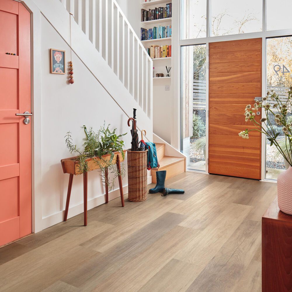 Karndean LooseLay Worn Fabric Oak 10" x 59" Luxury Vinyl Plank, , large