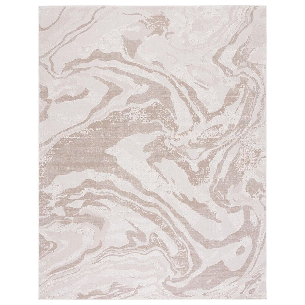 Safavieh Martha Stewart Cyprus Abstract 8" x 10" Ivory and Beige Area Rug, , large
