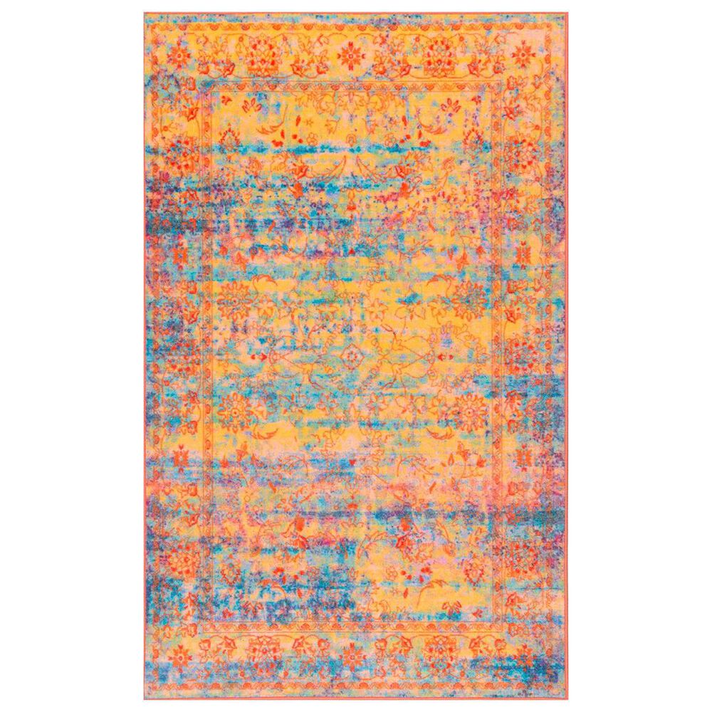 nuLOOM Giza MCGZ37A 8' x 10' Yellow Area Rug, , large