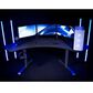 Arozzi Arena Angelo Gaming Desk in Gunmetal (Box 1 of 2), , large