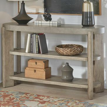 Belle Furnishings Affinity Sofa Table in Dusty Taupe and Concrete, , large