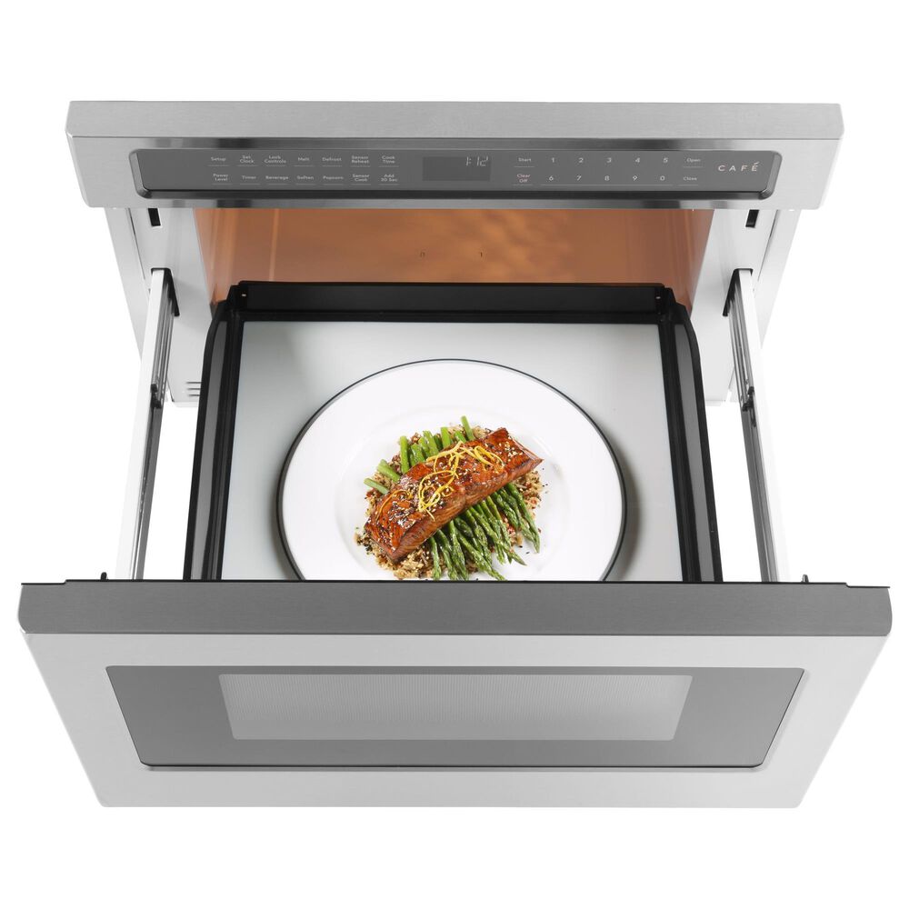Cafe 24" Built-In Microwave in Stainless Steel, , large