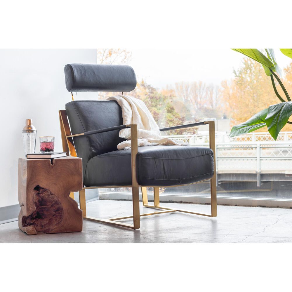 Moe's Home Collection Paradiso Chair in Black, , large