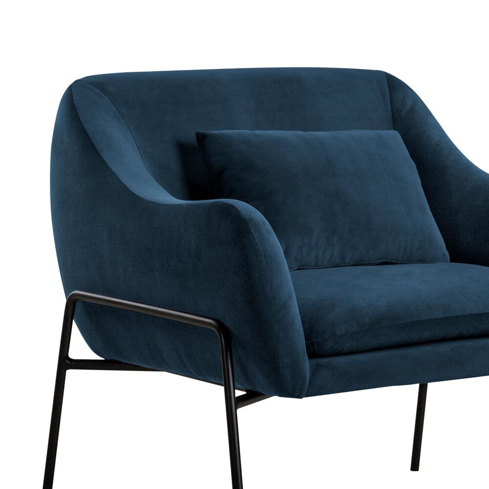Blue River Karen Accent Chair in Blue, , large
