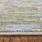 Feizy Melrose 2" x 3" Green and Ivory Area Rug, , large