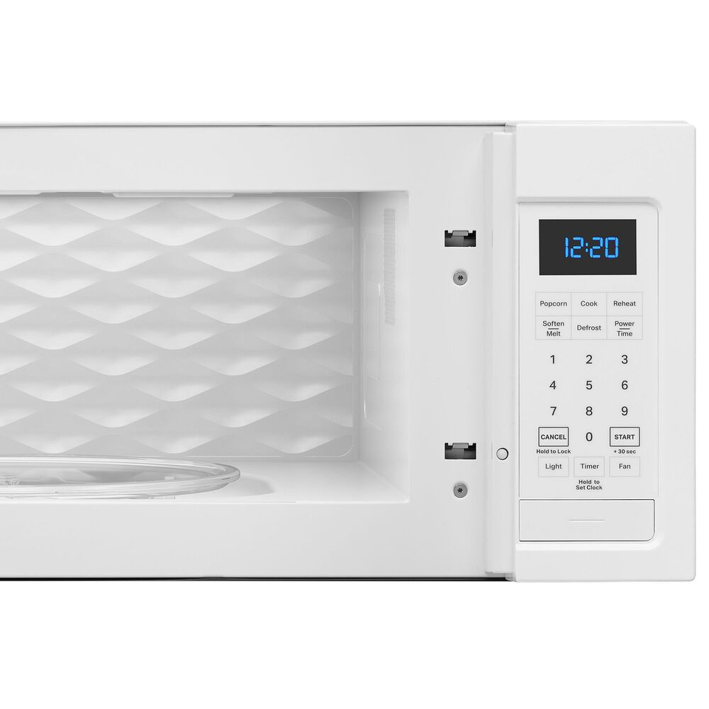 Whirlpool 1.1 Cu. Ft. Over-the-Range Low Profile Microwave Hood Combination in White, , large