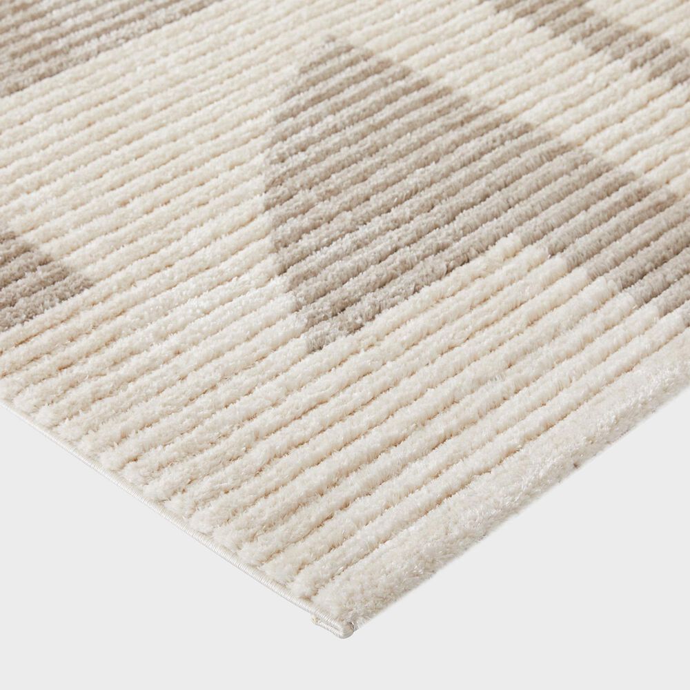 Central Oriental Etros Maki Beige and Taupe 7&#39;10&quot; x 9&#39;10&quot; Area Rug, , large