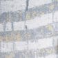 Kas Oriental Rugs Roxy Palette 6" x 9" Grey and Gold Area Rug, , large