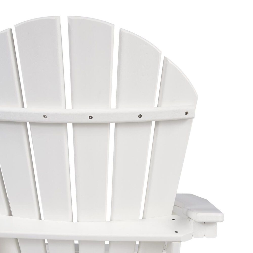 Ashley Sundown Treasure Adirondack Chair in White, , large