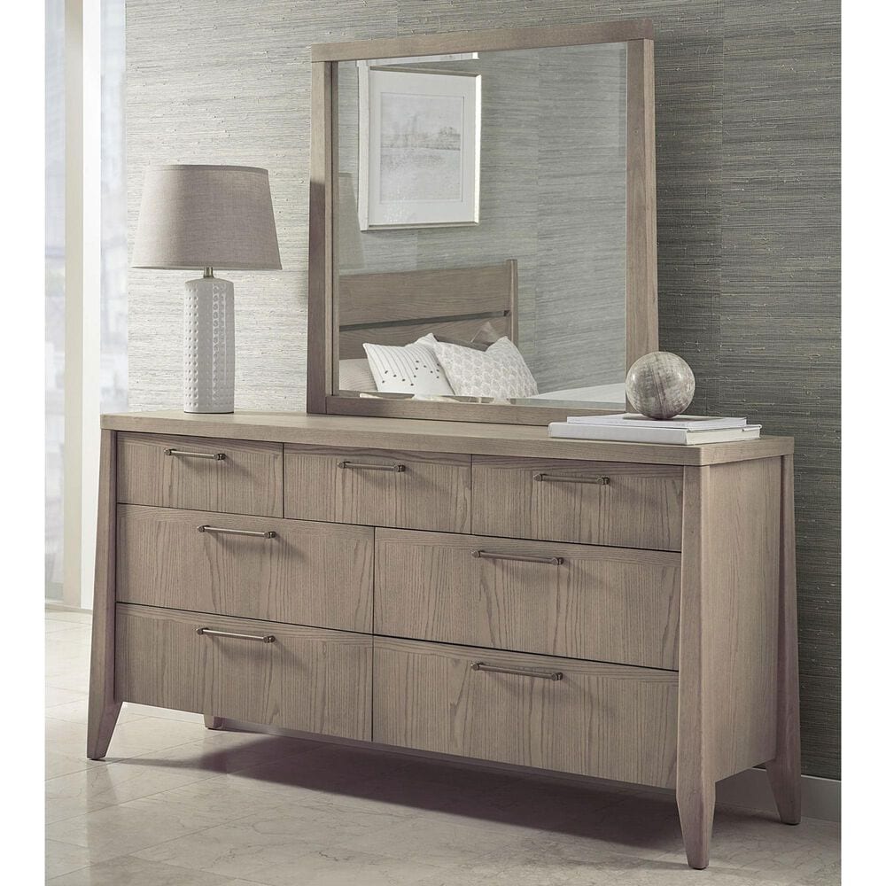Urban Home Sumire Dresser and Mirror in Ginger , , large