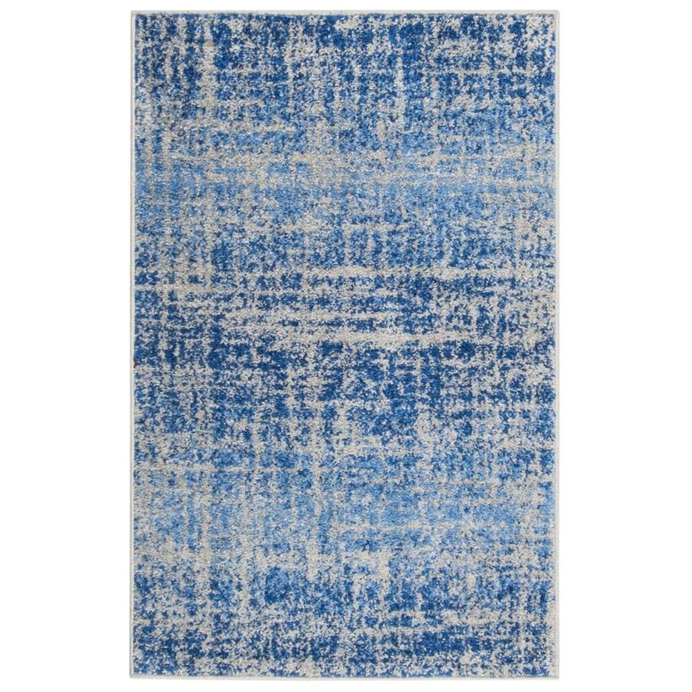 Safavieh Adirondack ADR116D 2"6" x 4" Blue and Silver Runner, , large