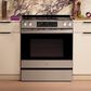 GE Profile 2-Piece Kitchen Package with 30" Smart Slide-In Electric Range and Over-the-Range Sensor Microwave Oven in Stainless Steel, , large