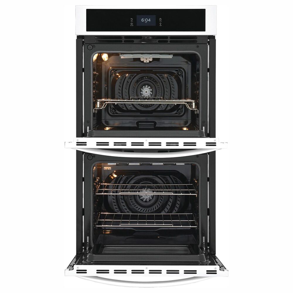 Frigidaire 27&quot; Double Electric Wall Oven with Fan Convection in White, , large