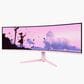 Arozzi 49" Curved VA 165Hz Ultrawide Gaming Monitor in Pink, , large