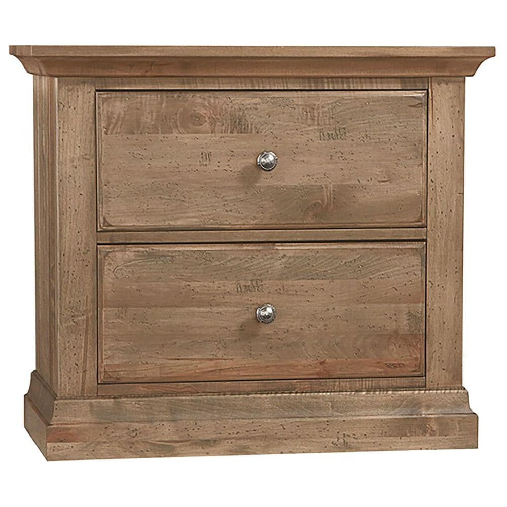 Viceray Collections Carlisle 2-Drawer Nightstand in Warm Natural, , large