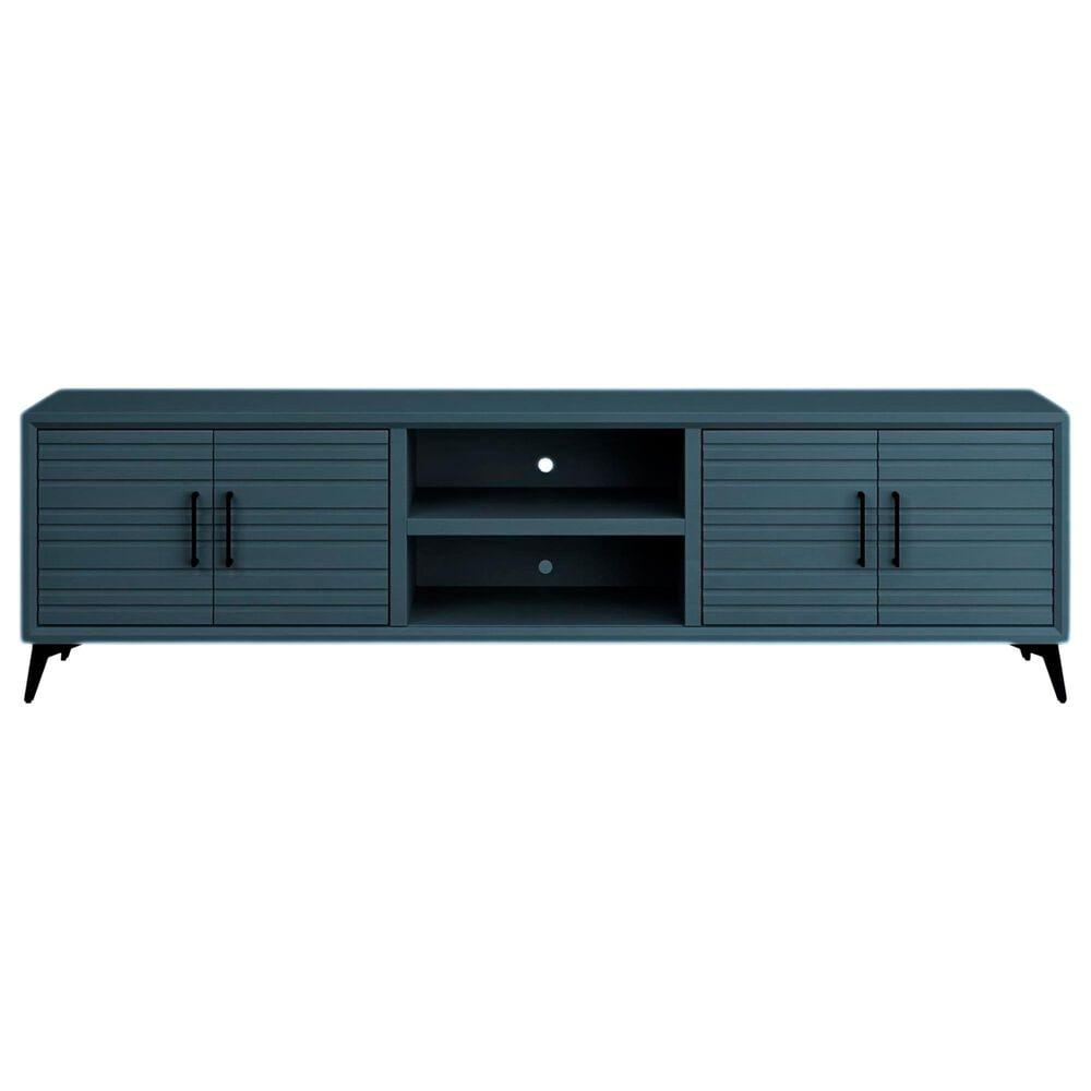 Legends Home Malibu 95" TV Console in Denim Blue, , large